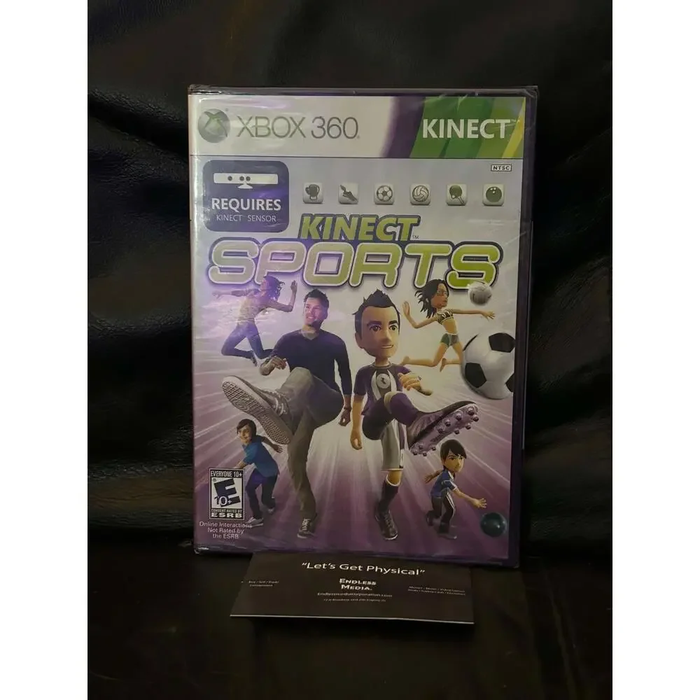 Kinect Sports Microsoft Xbox 360 New & Sealed Video Game